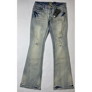 ZCO Women's Size 5 Jeans EUC Low Rise Flare Boot‎ Cut